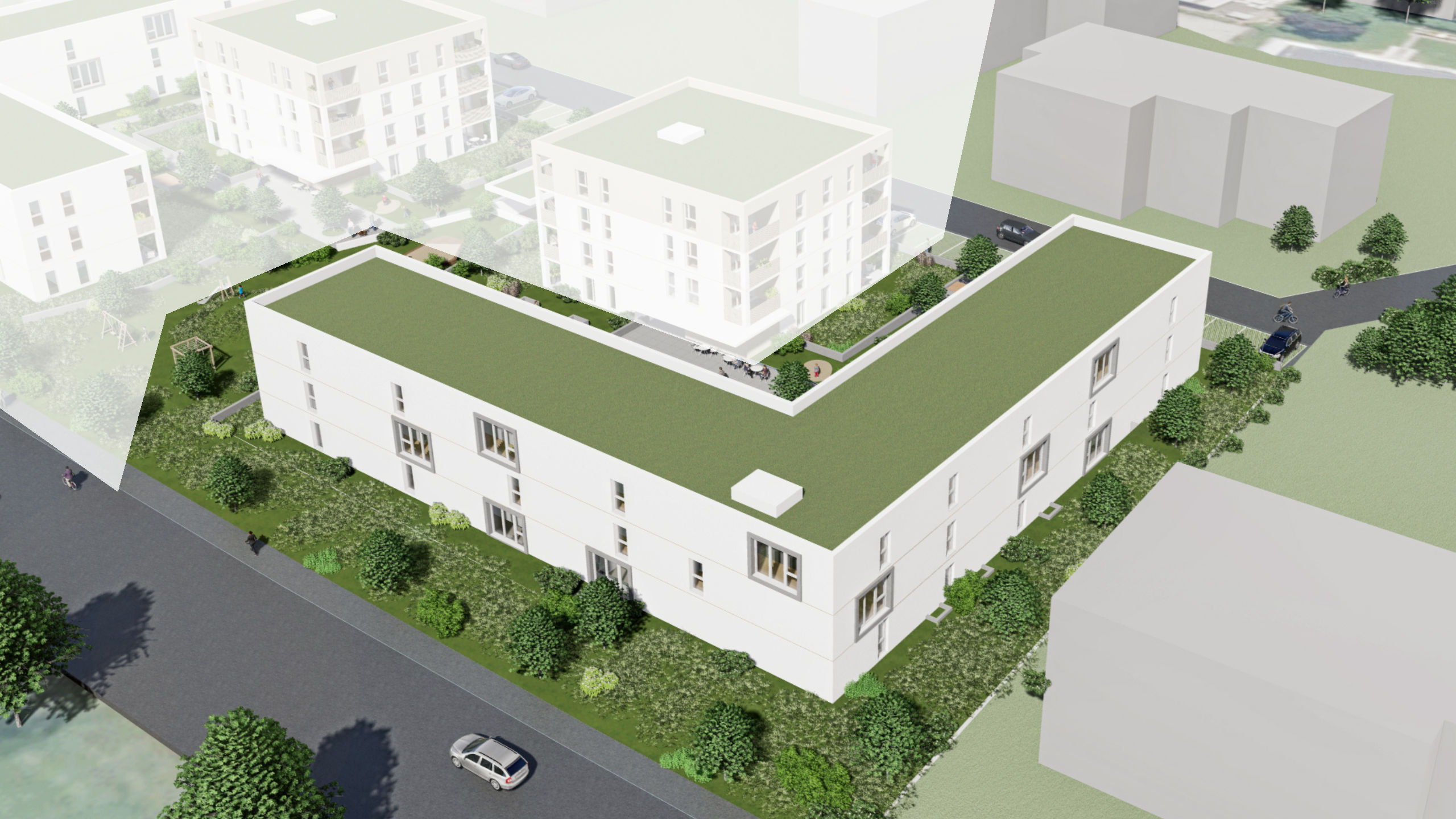 Geförderte Neubau-Mietwohnung 71m²