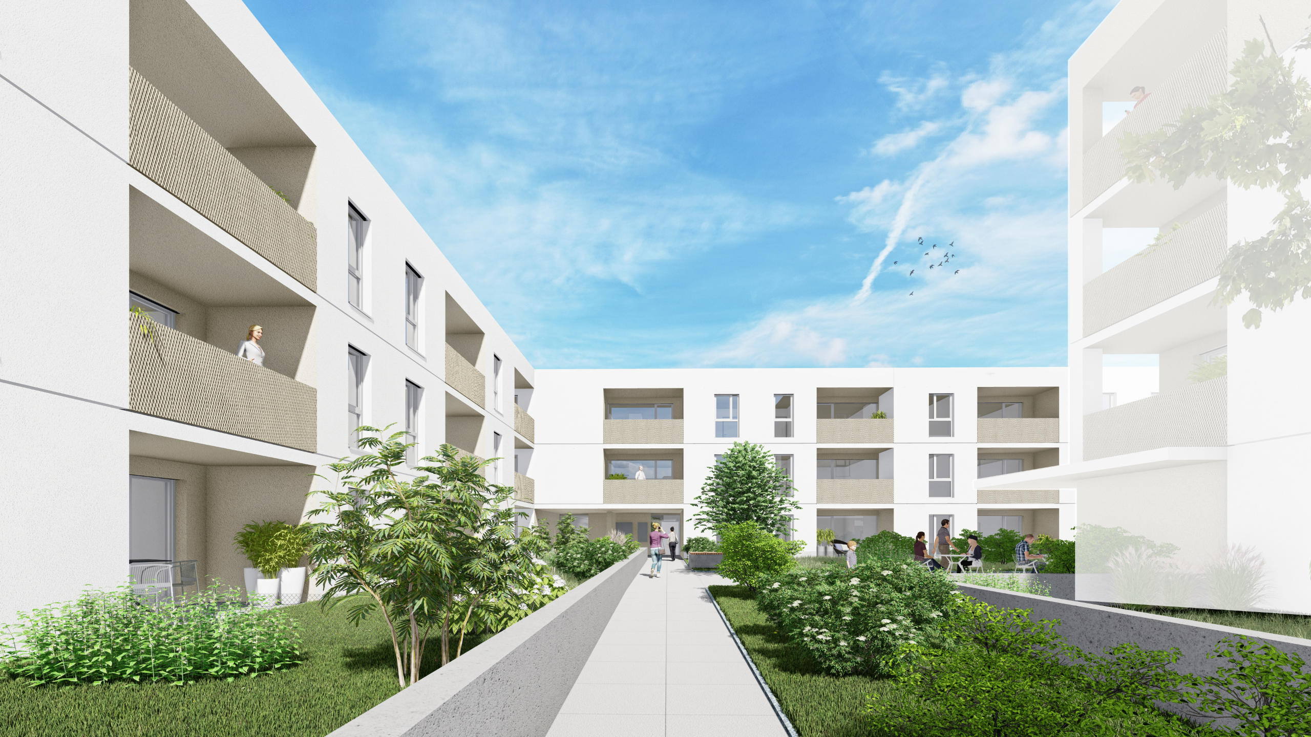 Geförderte Neubau-Mietwohnung – 4870 Vöcklamarkt, Leerstraße 9d